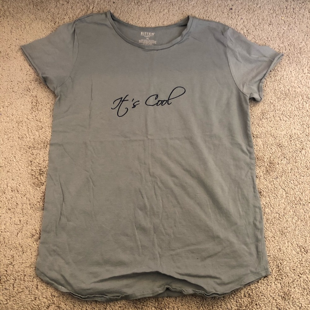 It’s cool tee